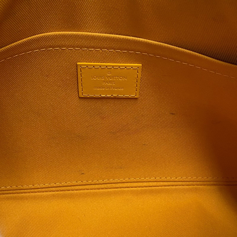 ルイ・ヴィトン LOUIS VUITTON シティキーポル LVアエログラム M21438 サフラン レザー メンズ ショルダーバッグ