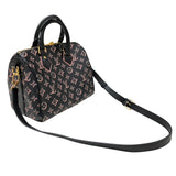 ルイ・ヴィトン LOUIS VUITTON スピーディ・バンドリエール25 2wayショルダーバッグ M20852 ブラック/ピンク ゴールド金具 モノグラムPVCコーティングキャンバス モノグラム・フォール・フォーユー レディース ボストンバッグ