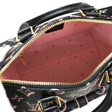 ルイ・ヴィトン LOUIS VUITTON スピーディ・バンドリエール25 2wayショルダーバッグ M20852 ブラック/ピンク ゴールド金具 モノグラムPVCコーティングキャンバス モノグラム・フォール・フォーユー レディース ボストンバッグ