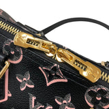 ルイ・ヴィトン LOUIS VUITTON スピーディ・バンドリエール25 2wayショルダーバッグ M20852 ブラック/ピンク ゴールド金具 モノグラムPVCコーティングキャンバス モノグラム・フォール・フォーユー レディース ボストンバッグ