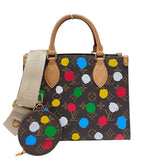 ルイ・ヴィトン LOUIS VUITTON オンサゴーPM 草間彌生 M46380 モノグラム レディース トートバッグ ショルダーバッグ