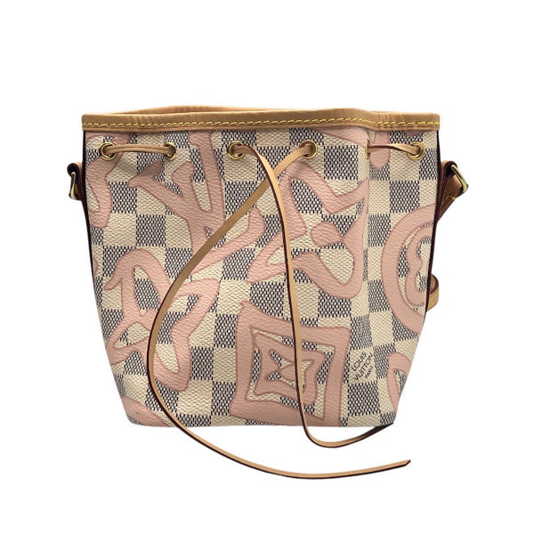 ルイ・ヴィトン LOUIS VUITTON ナノ・ノエ N60052 ダミエ・アズール・タヒチ レディース ショルダーバッグ