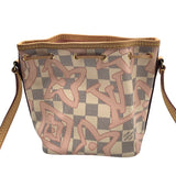 ルイ・ヴィトン LOUIS VUITTON ナノ・ノエ N60052 ダミエ・アズール・タヒチ レディース ショルダーバッグ