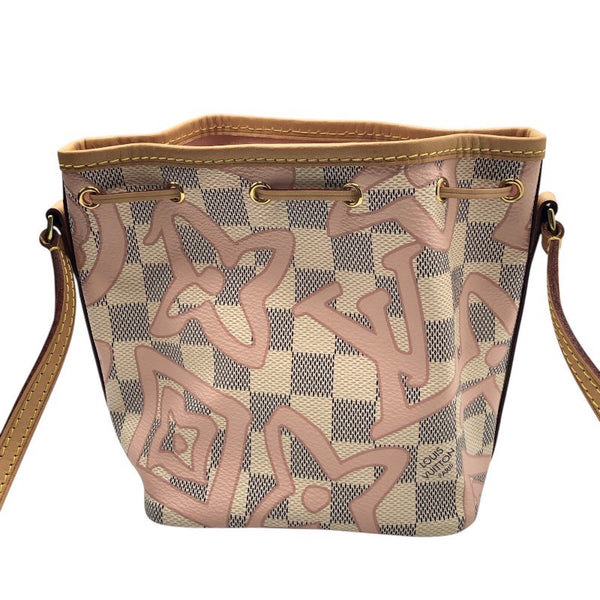 ルイ・ヴィトン LOUIS VUITTON ナノ・ノエ N60052 ダミエ・アズール・タヒチ レディース ショルダーバッグ