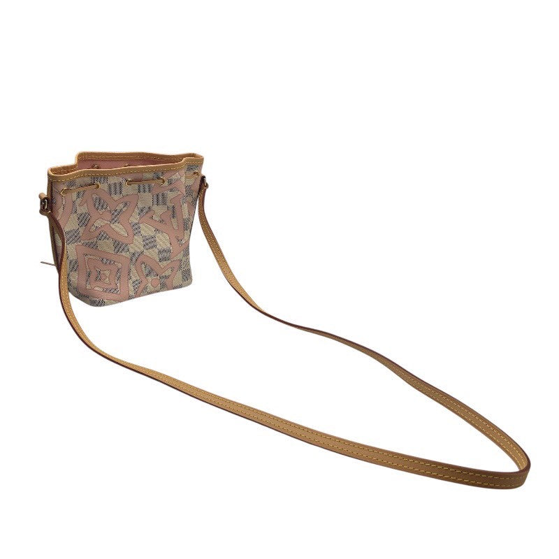 ルイ・ヴィトン LOUIS VUITTON ナノ・ノエ N60052 ダミエ・アズール・タヒチ レディース ショルダーバッグ