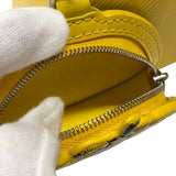 ルイ・ヴィトン LOUIS VUITTON マレリーニ 草間彌生コラボ M21702 ジョーヌ シルバー金具 エピレザー レディース ショルダーバッグ