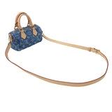 ルイ・ヴィトン LOUIS VUITTON ナノ スピーディ M82950 モノグラム デニム モノグラム デニム レディース ハンドバッグ