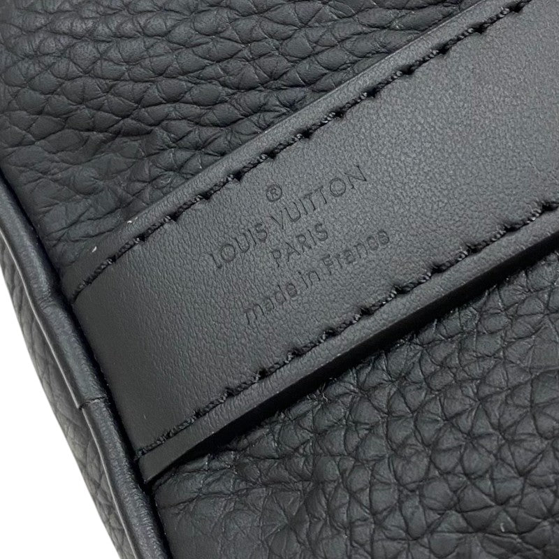 ルイ・ヴィトン LOUIS VUITTON キーポル・バンドリエール25 M20900 ノワール トリヨンレザー メンズ ショルダーバッグ