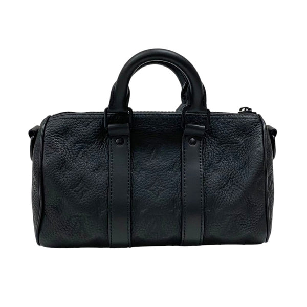 ルイ・ヴィトン LOUIS VUITTON キーポル・バンドリエール25 M20900 ノワール トリヨンレザー メンズ ショルダーバッグ