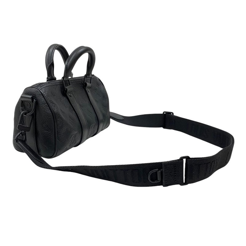 ルイ・ヴィトン LOUIS VUITTON キーポル・バンドリエール25 M20900 ノワール トリヨンレザー メンズ ショルダーバッグ