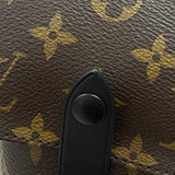 ルイ・ヴィトン LOUIS VUITTON クリストファーMM M43735 ブラウン モノグラム・マカサー メンズ リュック・デイパック