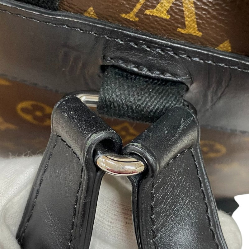 ルイ・ヴィトン LOUIS VUITTON クリストファーMM M43735 ブラウン モノグラム・マカサー メンズ リュック・デイパック