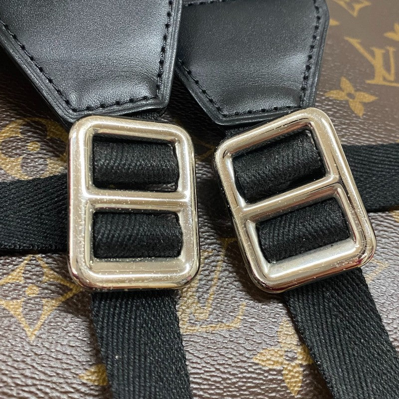 ルイ・ヴィトン LOUIS VUITTON クリストファーMM M43735 ブラウン モノグラム・マカサー メンズ リュック・デイパック