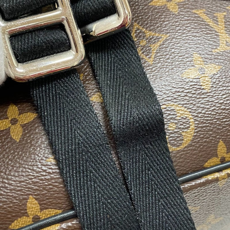 ルイ・ヴィトン LOUIS VUITTON クリストファーMM M43735 ブラウン モノグラム・マカサー メンズ リュック・デイパック