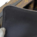 ルイ・ヴィトン LOUIS VUITTON クリストファーMM M43735 ブラウン モノグラム・マカサー メンズ リュック・デイパック