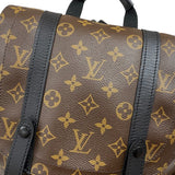ルイ・ヴィトン LOUIS VUITTON クリストファーMM M43735 ブラウン モノグラム・マカサー メンズ リュック・デイパック