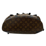ルイ・ヴィトン LOUIS VUITTON クリストファーMM M43735 ブラウン モノグラム・マカサー メンズ リュック・デイパック