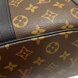 ルイ・ヴィトン LOUIS VUITTON クリストファーMM M43735 ブラウン モノグラム・マカサー メンズ リュック・デイパック