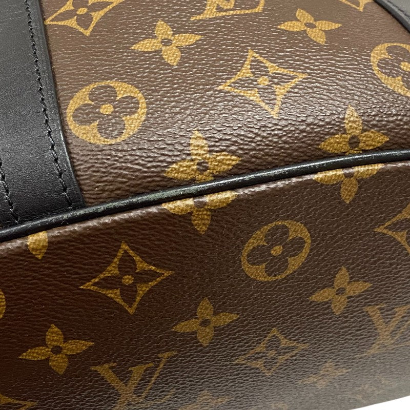 ルイ・ヴィトン LOUIS VUITTON クリストファーMM M43735 ブラウン モノグラム・マカサー メンズ リュック・デイパック