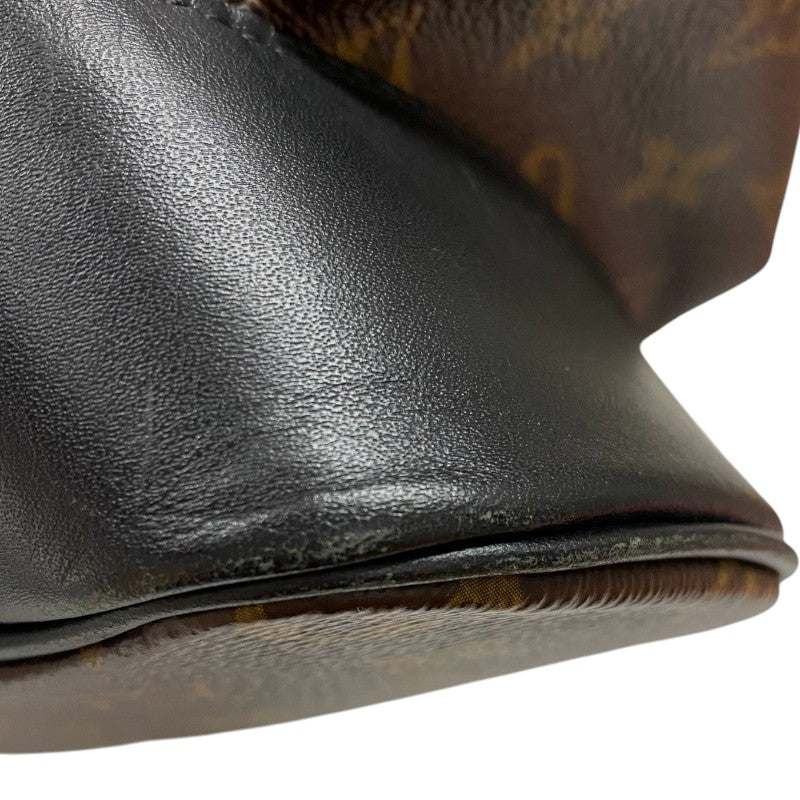 ルイ・ヴィトン LOUIS VUITTON クリストファーMM M43735 ブラウン モノグラム・マカサー メンズ リュック・デイパック