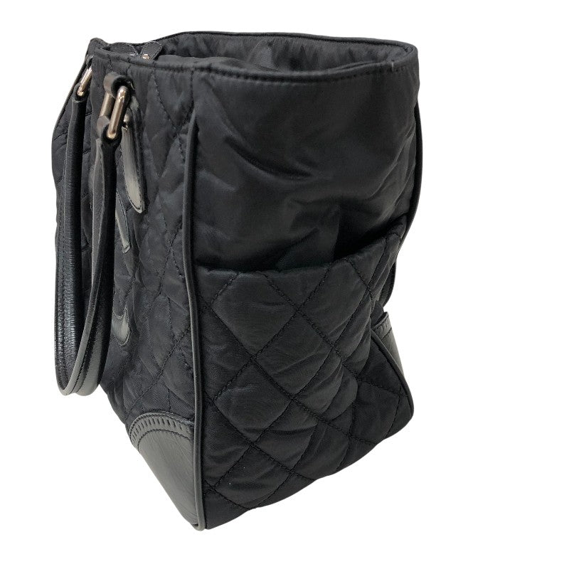 シャネル CHANEL パリニューヨークライン　トートバッグ A33100 ブラック ナイロン レディース トートバッグ