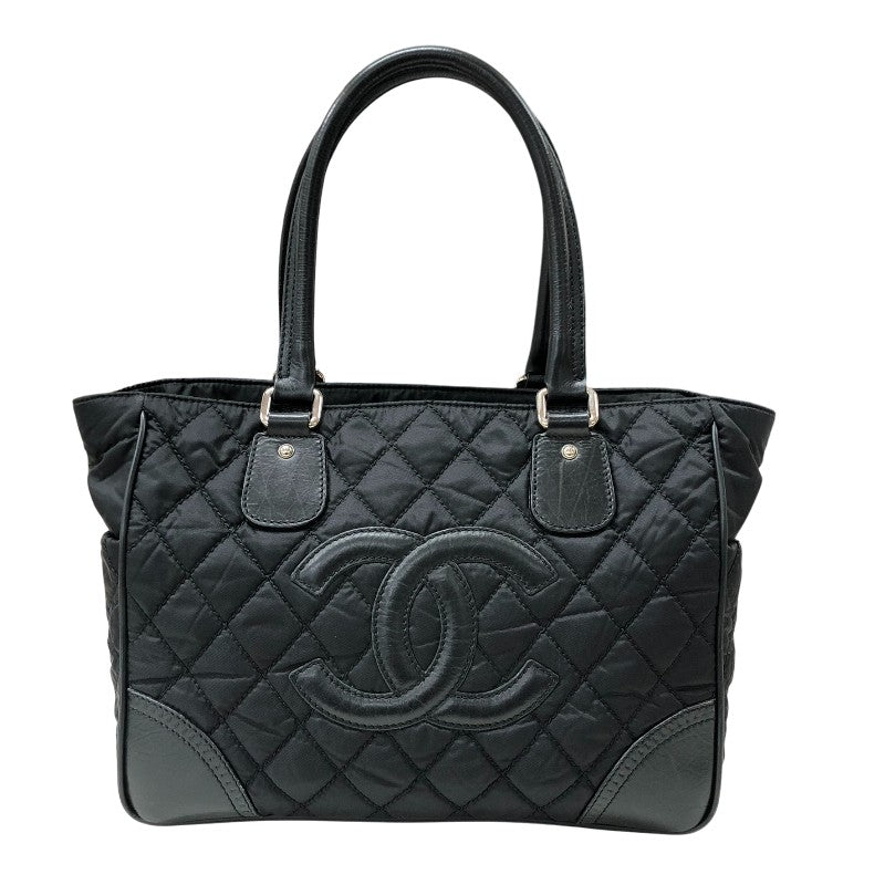 シャネル CHANEL パリニューヨークライン　トートバッグ A33100 ブラック ナイロン レディース トートバッグ