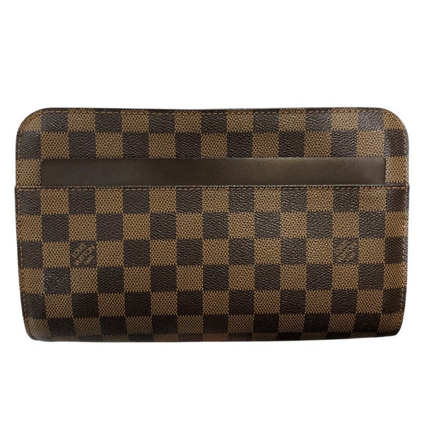 ルイ・ヴィトン LOUIS VUITTON サンルイ N51993 ブラウン ダミエ メンズ クラッチバッグ