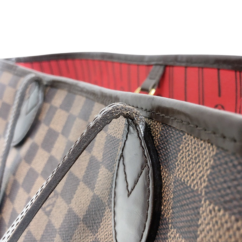 ルイ・ヴィトン LOUIS VUITTON ネヴァーフルMM N51105 ブラウン ダミエ・エベヌ レディース トートバッグ