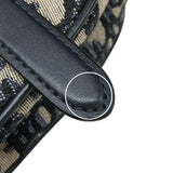 クリスチャン・ディオール Christian Dior サドルバッグ ミニ オブリークジャカード ハンドバッグ MO456CTZQ ネイビー ゴールド金具 オブリークジャカード レディース ハンドバッグ