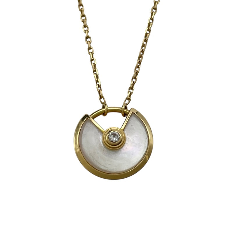 カルティエ Cartier アミュレットネックレスXS ゴールド Au750 ジュエリー