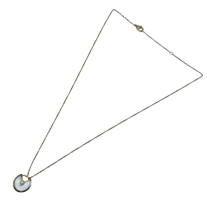 カルティエ Cartier アミュレットネックレスXS ゴールド Au750 ジュエリー