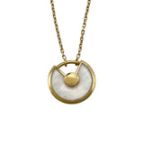 カルティエ Cartier アミュレットネックレスXS ゴールド Au750 ジュエリー