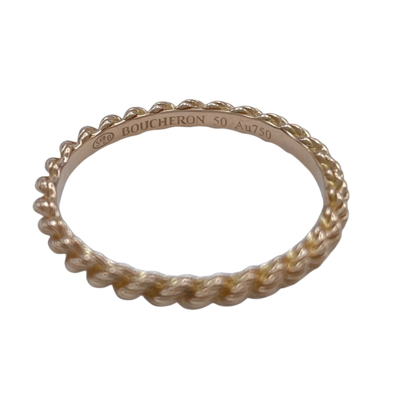 ブシュロン BOUCHERON セルパンボエムリング ピンクゴールド Au750 ジュエリー