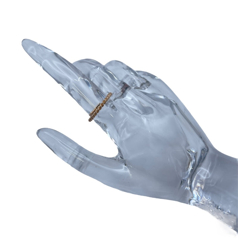 ブシュロン BOUCHERON セルパンボエムリング ピンクゴールド Au750 ジュエリー