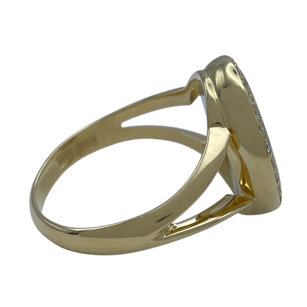 ショパール Chopard ハッピーDリング ゴールド 750 ジュエリー