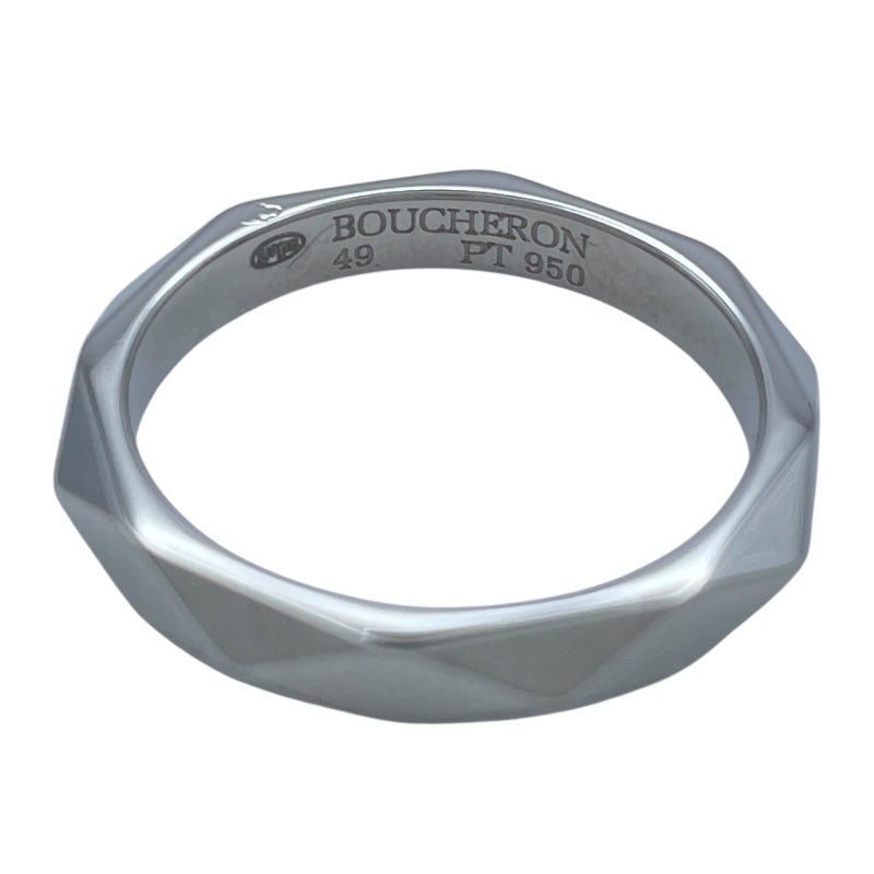 ブシュロン BOUCHERON ファセットリング プラチナ Pt950 ジュエリー