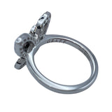 グラフ GRAFF バタフライシルエットミニリング ホワイトゴールド Au750 ジュエリー