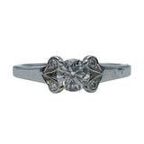 カルティエ Cartier バレリーナソリティアダイヤリング プラチナ Pt950 ジュエリー