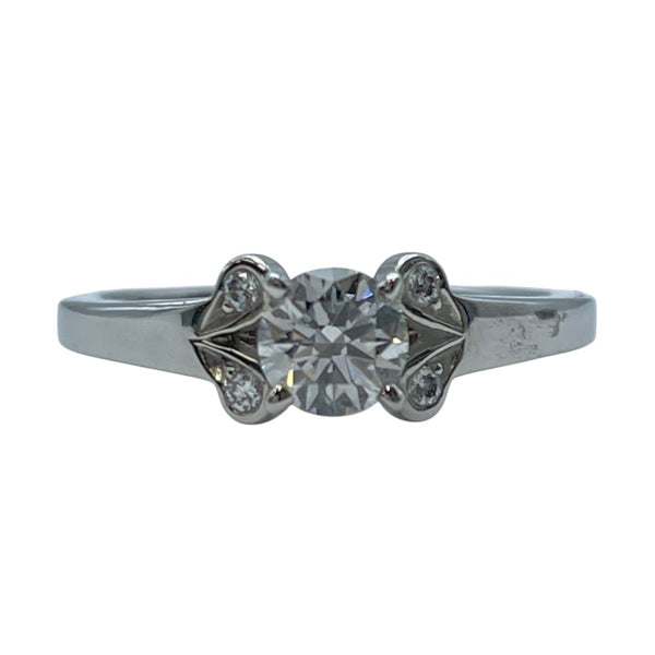 カルティエ Cartier バレリーナソリティアダイヤリング プラチナ Pt950 ジュエリー