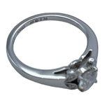 カルティエ Cartier バレリーナソリティアダイヤリング プラチナ Pt950 ジュエリー