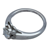 カルティエ Cartier バレリーナソリティアダイヤリング プラチナ Pt950 ジュエリー