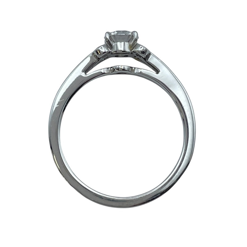 カルティエ Cartier バレリーナソリティアダイヤリング プラチナ Pt950 ジュエリー