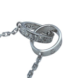 カルティエ Cartier ベビーラブダイヤネックレス ホワイトゴールド 750 ジュエリー