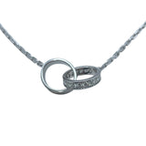 カルティエ Cartier ベビーラブダイヤネックレス ホワイトゴールド 750 ジュエリー