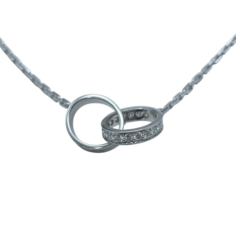 カルティエ Cartier ベビーラブダイヤネックレス ホワイトゴールド 750 ジュエリー