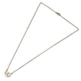 カルティエ Cartier Cハートネックレス ピンクゴールド 750 ピンクサファイア ジュエリー