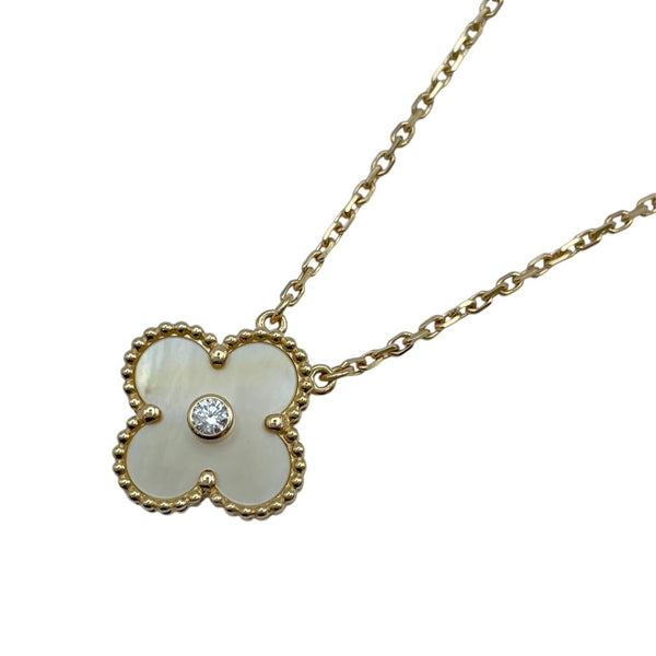 ヴァンクリーフ＆アーペル Van Cleef & Arpels ヴィンテージアルハンブラネックレス ゴールド Au750 ジュエリー