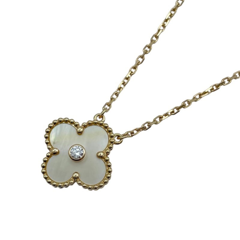 ヴァンクリーフ＆アーペル Van Cleef & Arpels ヴィンテージアルハンブラネックレス ゴールド Au750 ジュエリー