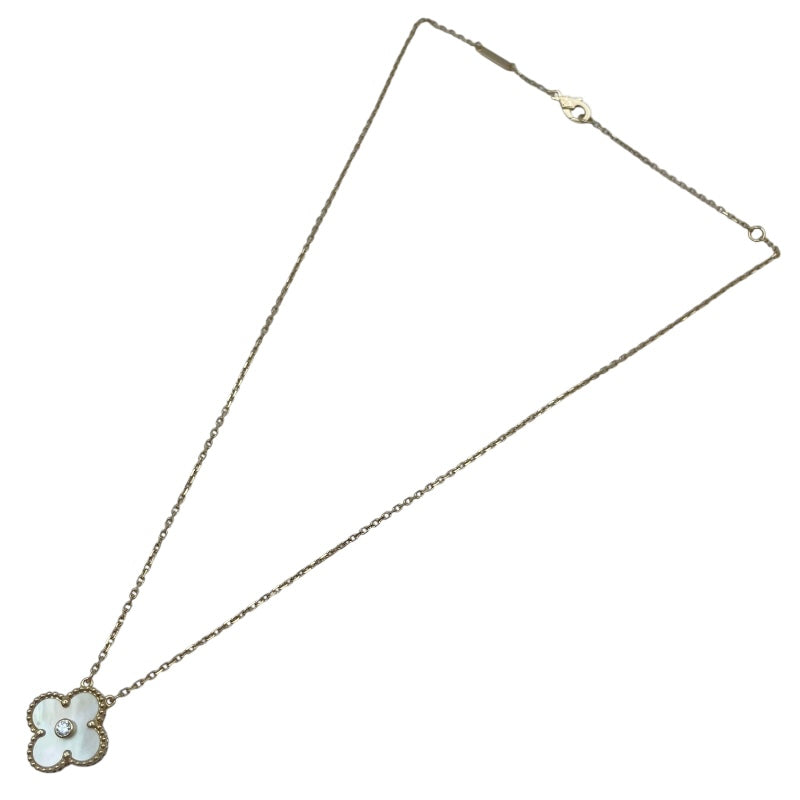 ヴァンクリーフ＆アーペル Van Cleef & Arpels ヴィンテージアルハンブラネックレス ゴールド Au750 ジュエリー