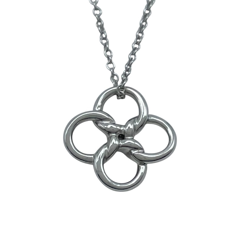ティファニー TIFFANY＆CO ケアドロフネックレス プラチナ Pt950 ジュエリー